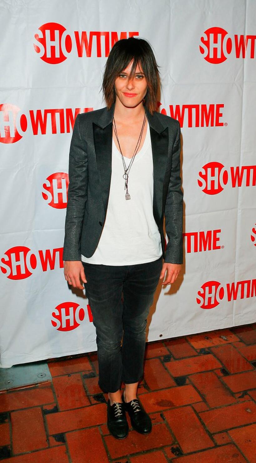 Katherine Moennig at the CBS and Showtime Network's Winter Television Critics Association Party.