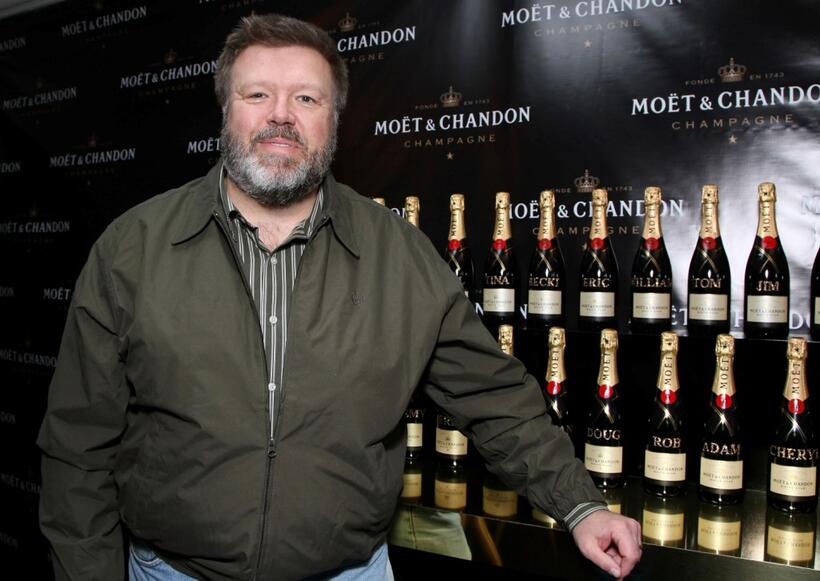 Joel McKinnon Miller at the Moet and Chandon suite at Luxury Lounge in honor of the 2008 SAG Awards.