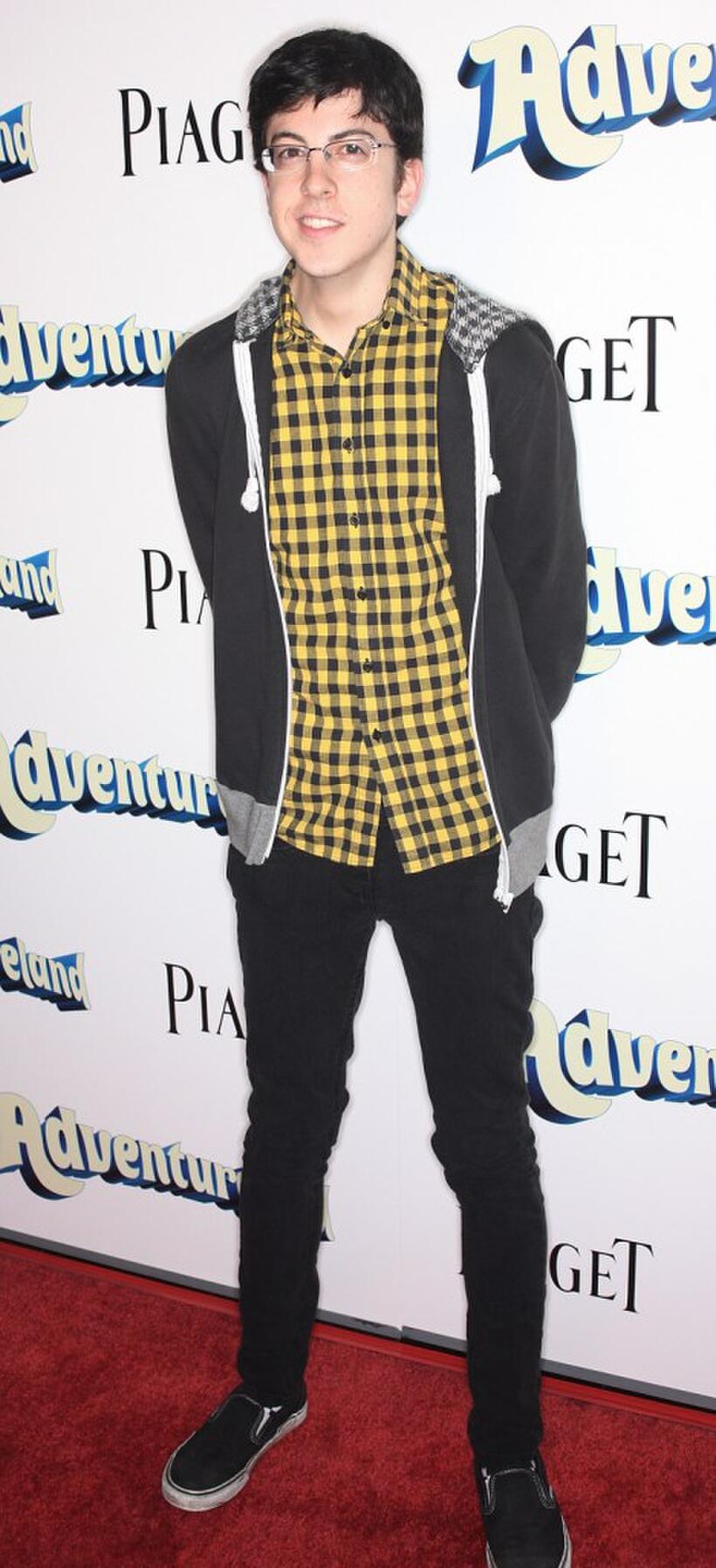 Christopher Mintz-Plasse at the premiere of "Adventureland."