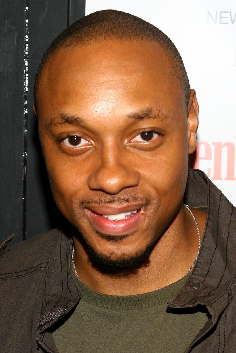 Dorian Missick at the Men's Health style guide fashion week party.