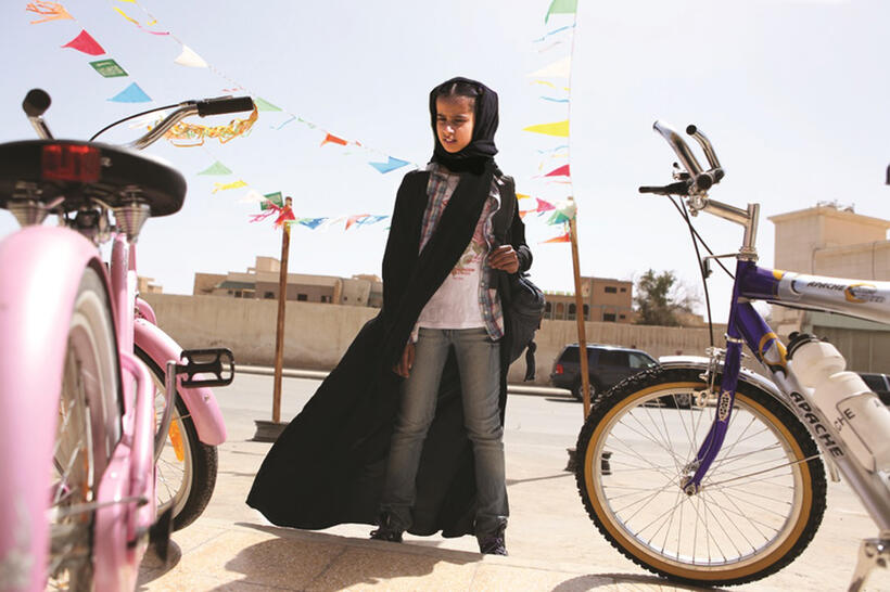 Waad Mohammed as Wadjda in "Wadjda."