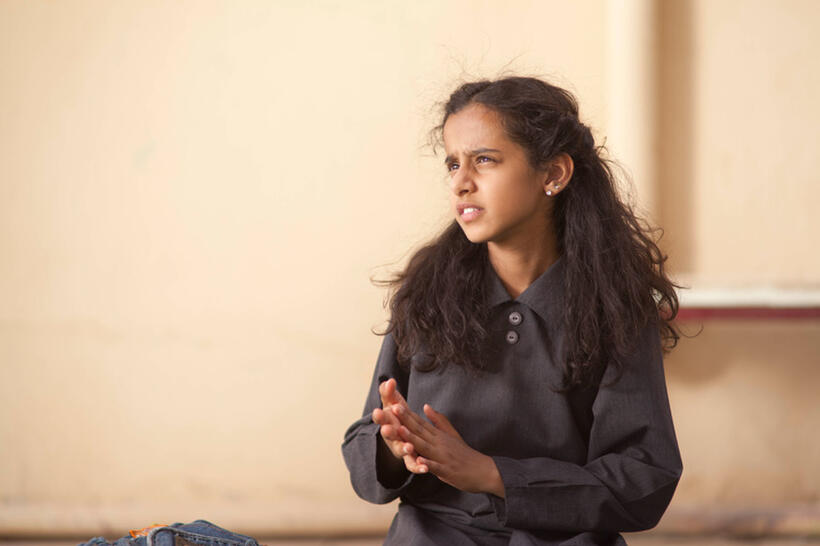 Waad Mohammed as Wadjda in "Wadjda."