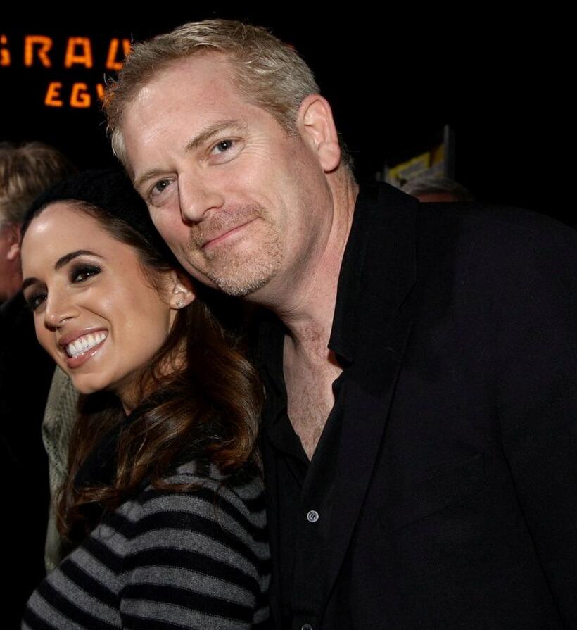 Eliza Dushku and Randall Miller at the premiere of "Nobel Son."