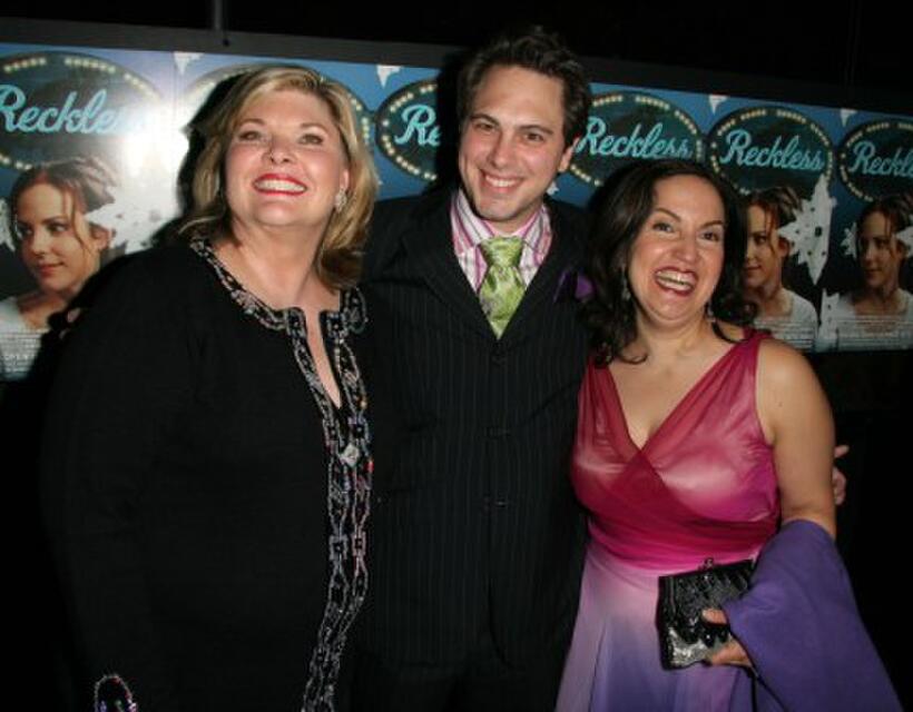 Debra Monk, Thomas Sadoski and Olga Merediz at the after party of the New York opening night of "Reckless."