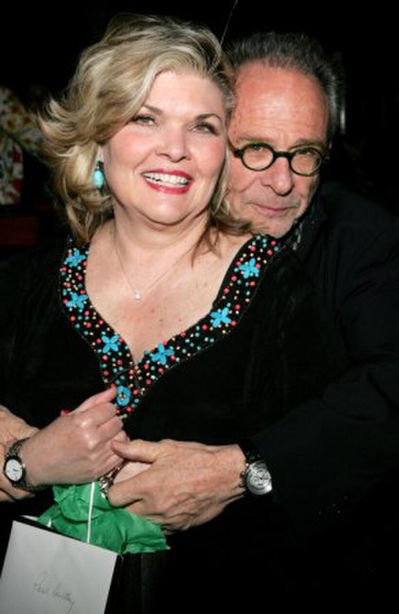 Debra Monk and Ron Rifkin at the after party of the New York opening night of "Show People."