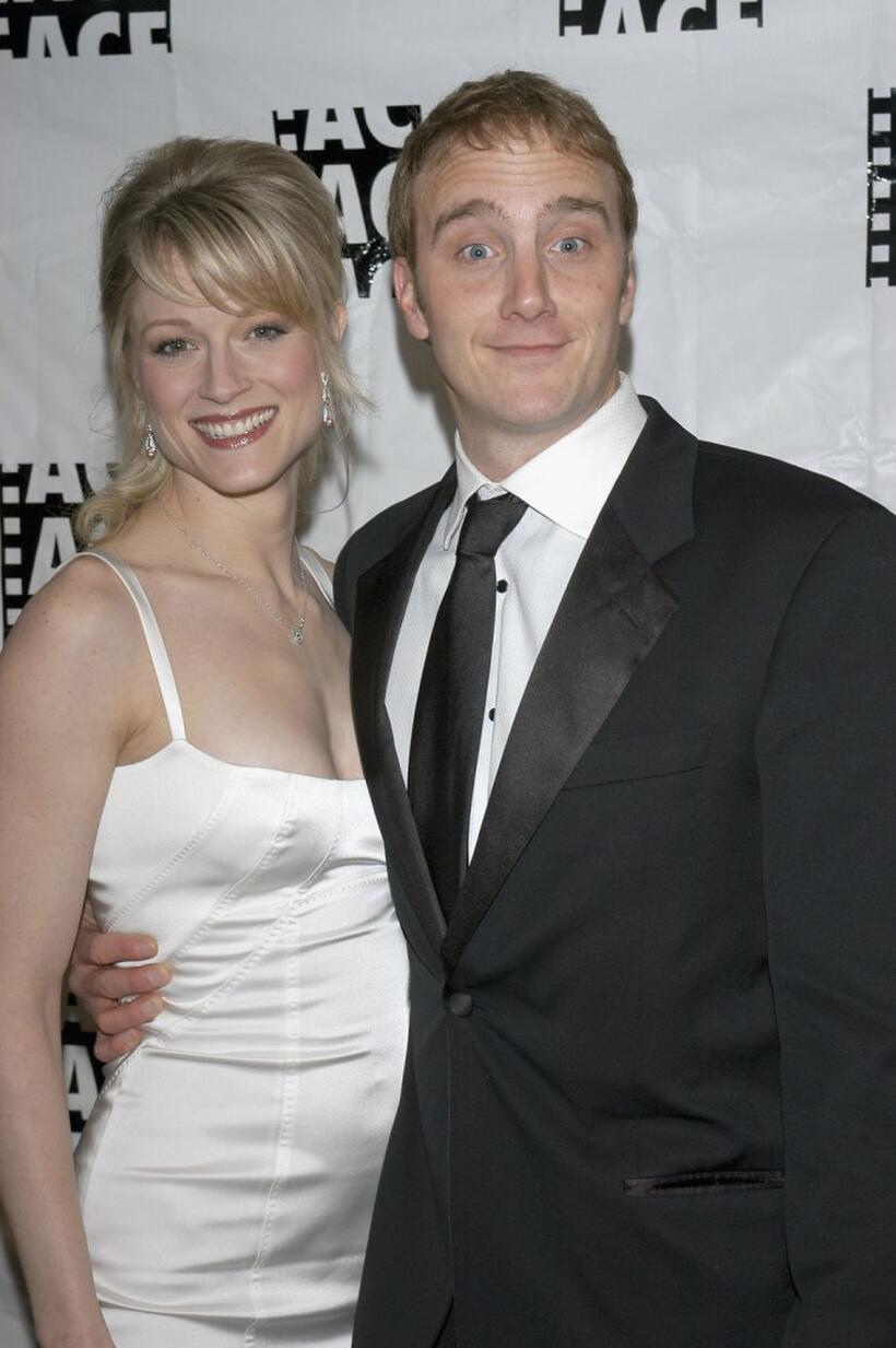 Teri Polo and Jay Mohr at the 55th ACE Eddie Awards.