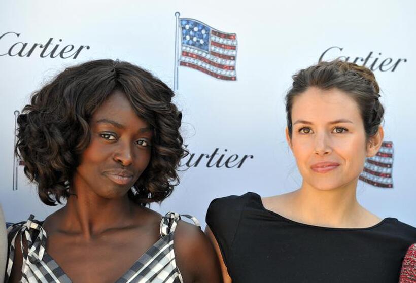 Aissa Maiga and Louise Monot at the 35th edition of the American Film Festival.