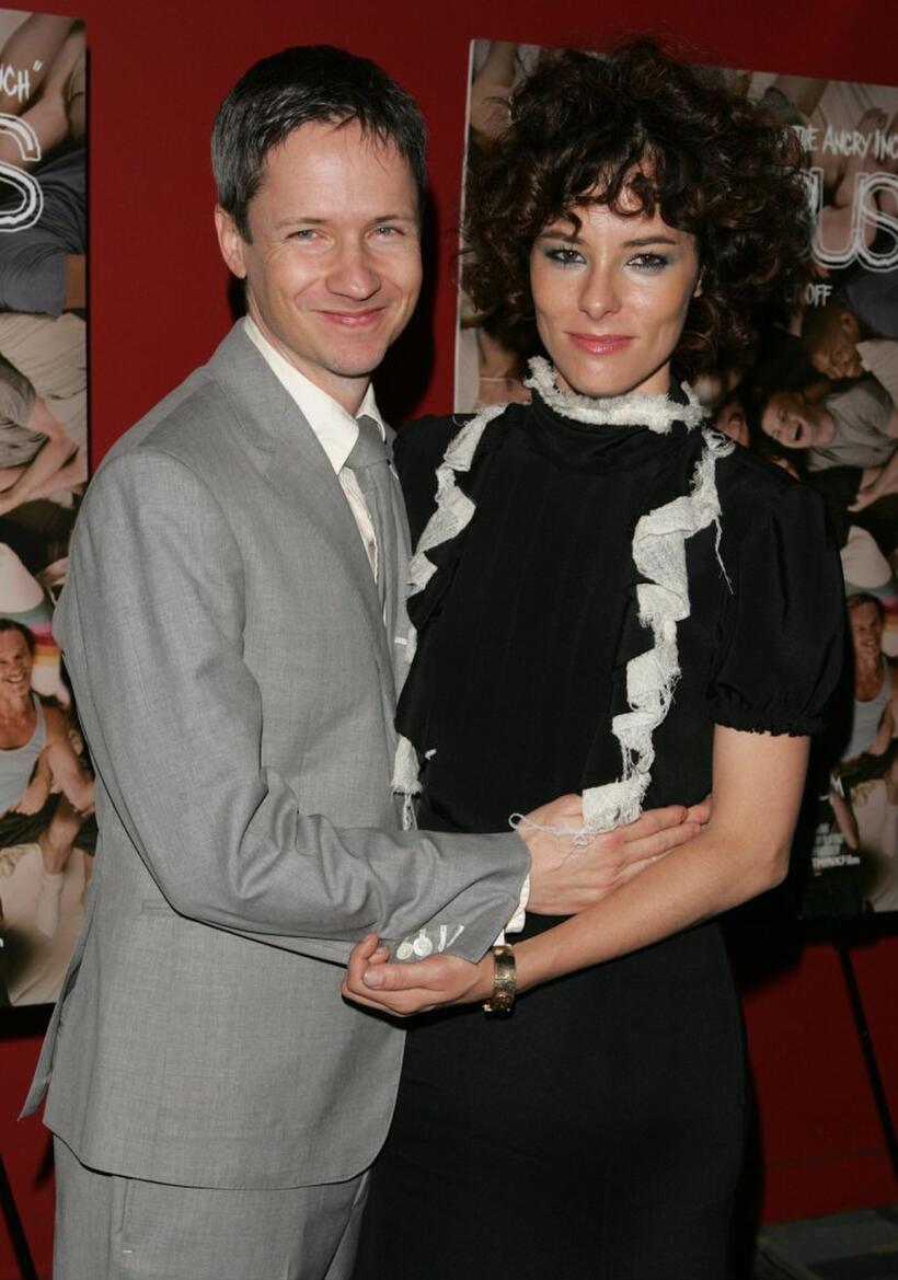 John Cameron Mitchell and Parker Posey at the New York premiere of "Shortbus".