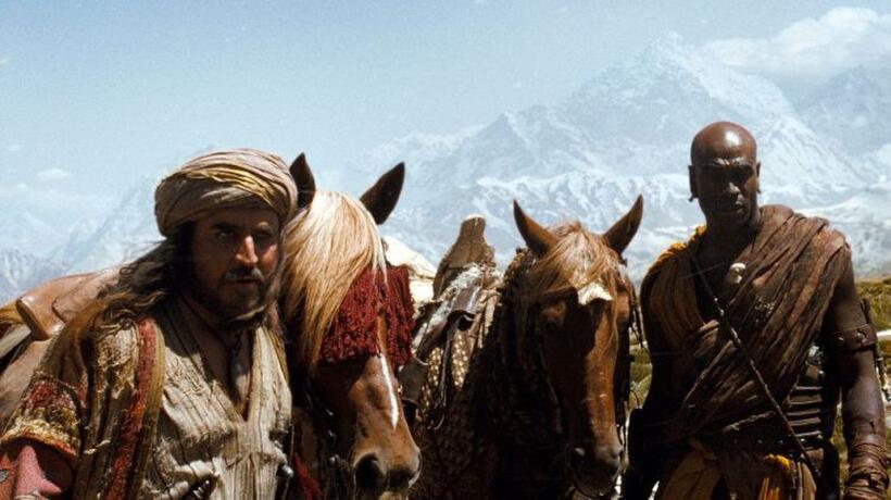 Alfred Molina and Steve Toussaint in "Prince of Persia: The Sands of Time."
