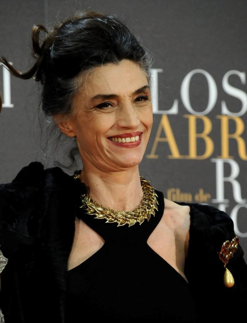 Angela Molina at the premiere of "Los Abrazos Rotos."
