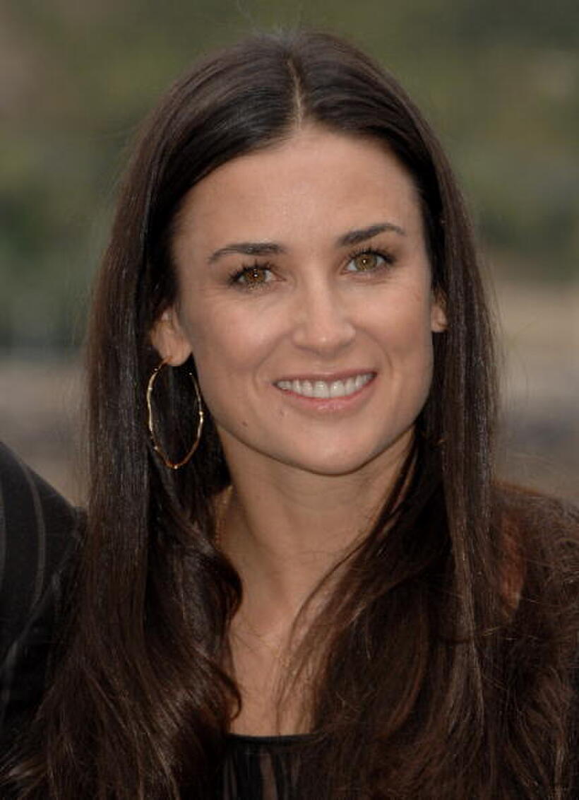 Demi Moore at the "Flawless" photocall.