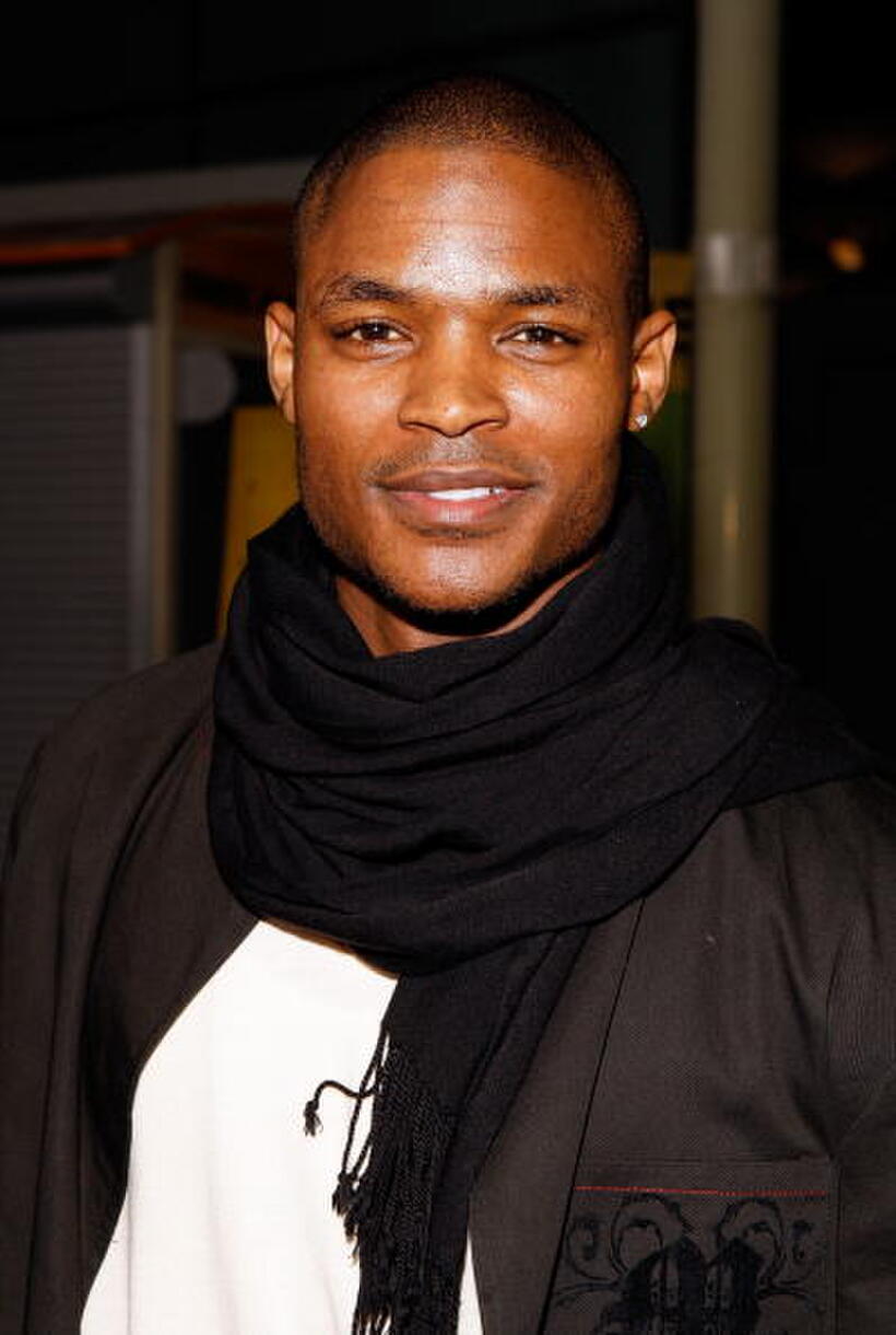 Actor Harold House Moore at the L.A. premiere of "The Hammer."