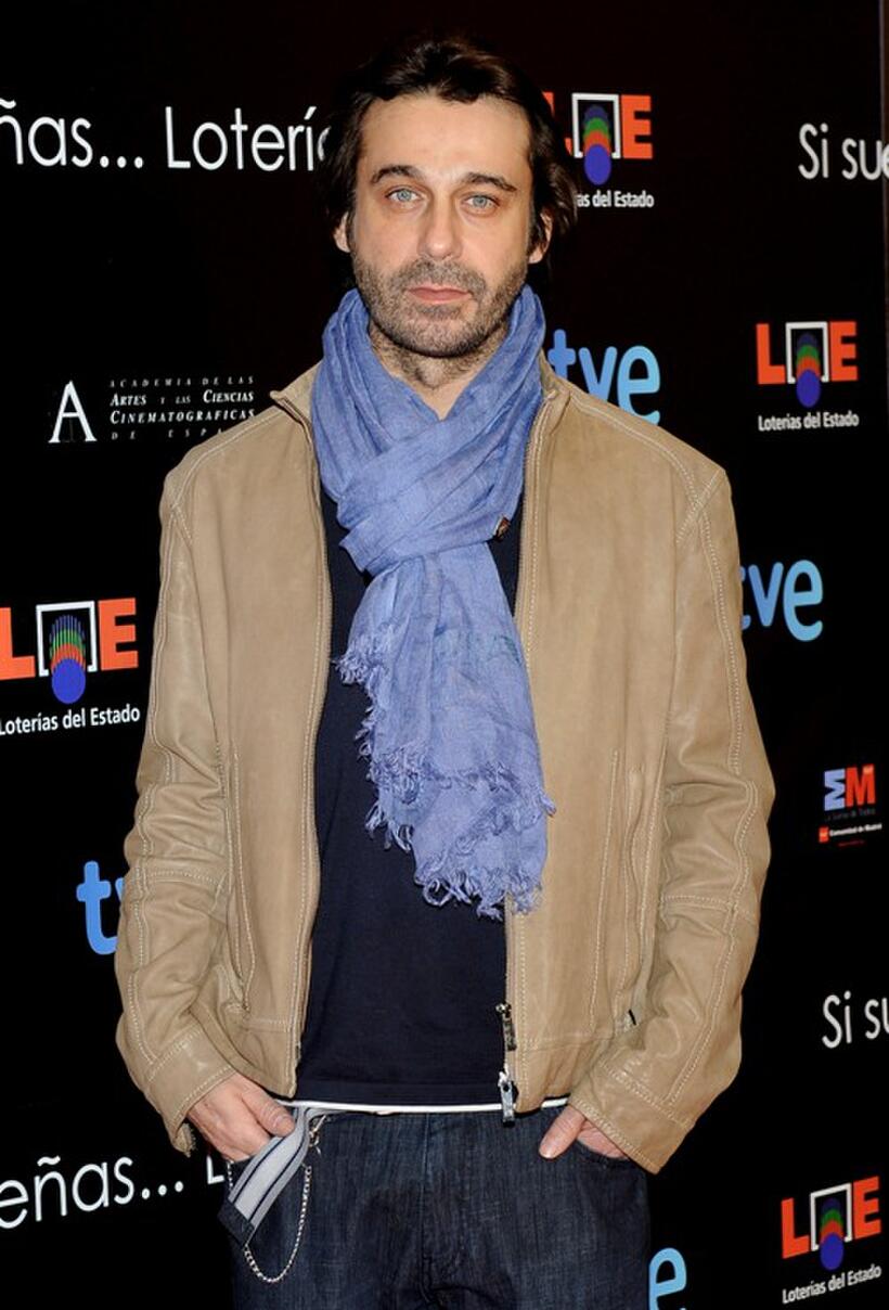 Jordi Molla at the Goya Cinema Awards.