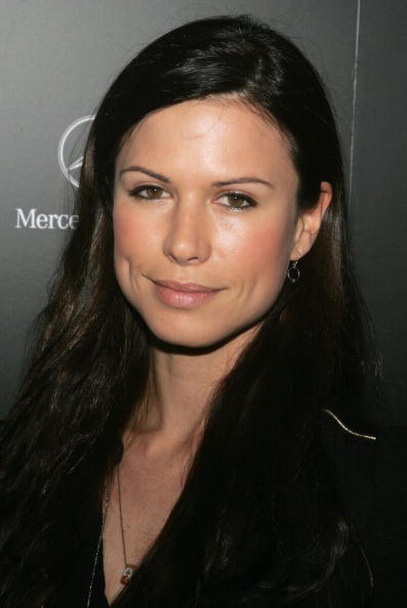 Rhona Mitra at the Hollywood premiere of "Social Hollywood." 