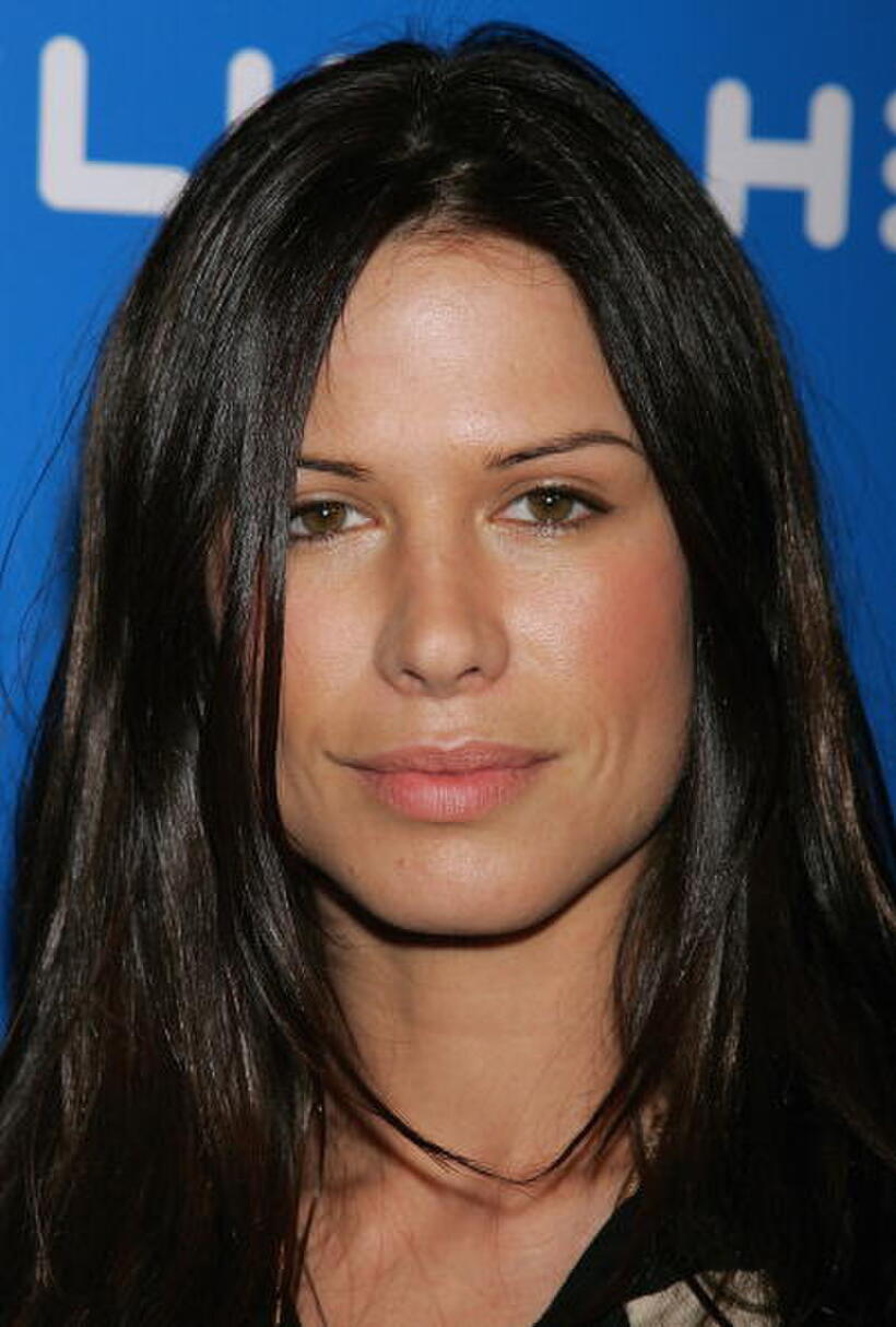 Rhona Mitra at an L.A. party to celebrate the launch of Helio.