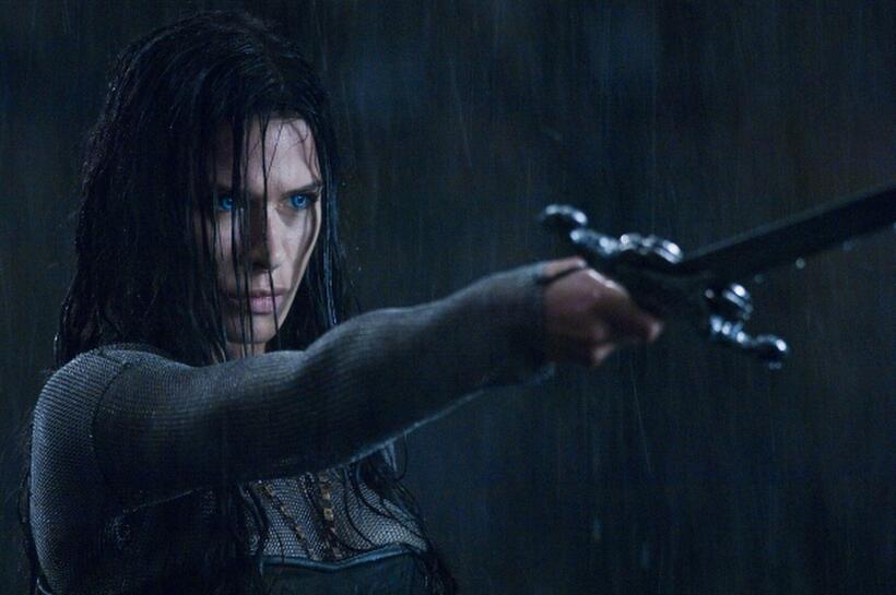 Rhona Mitra in "Underworld: Rise of the Lycans."