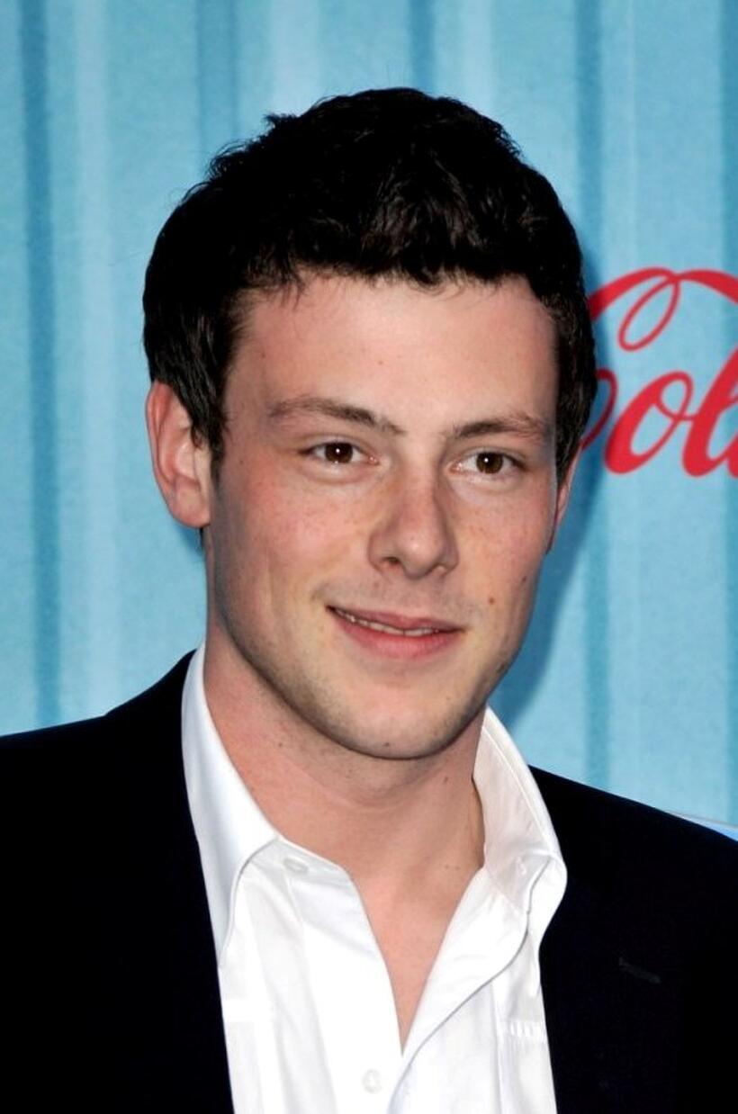 Cory Monteith at the American Idol Top 12 party.