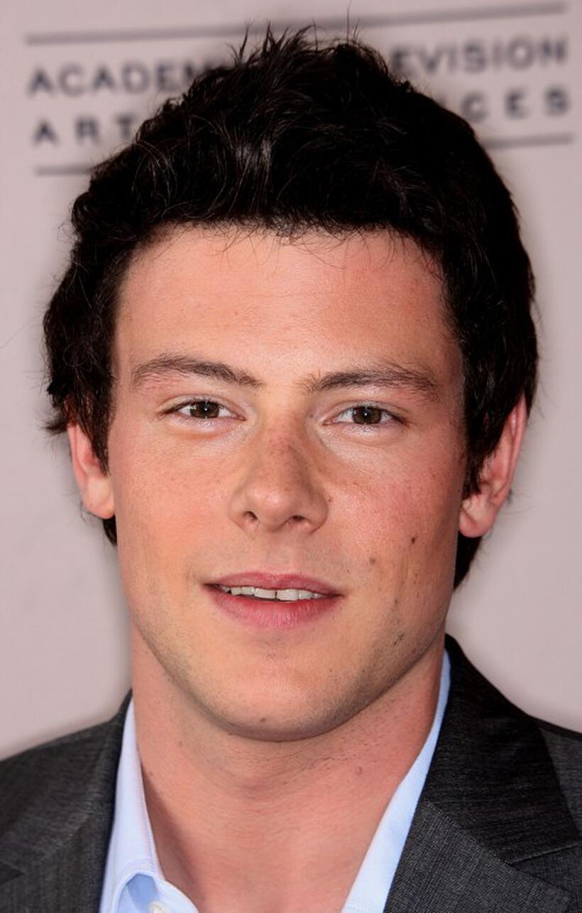Cory Monteith at the Academy of Television Arts and Sciences "Evening with Glee."
