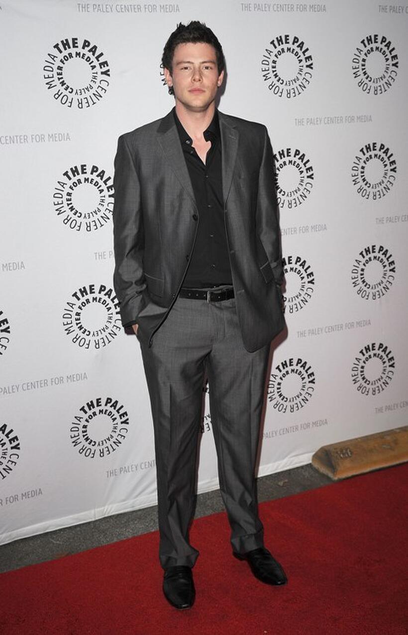 Cory Monteith at the 27th Annual PaleyFest Presents "Glee."