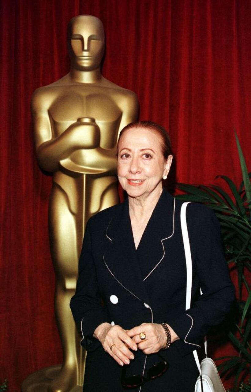 Fernanda Montenegro at the Annual Oscar nominees luncheon.