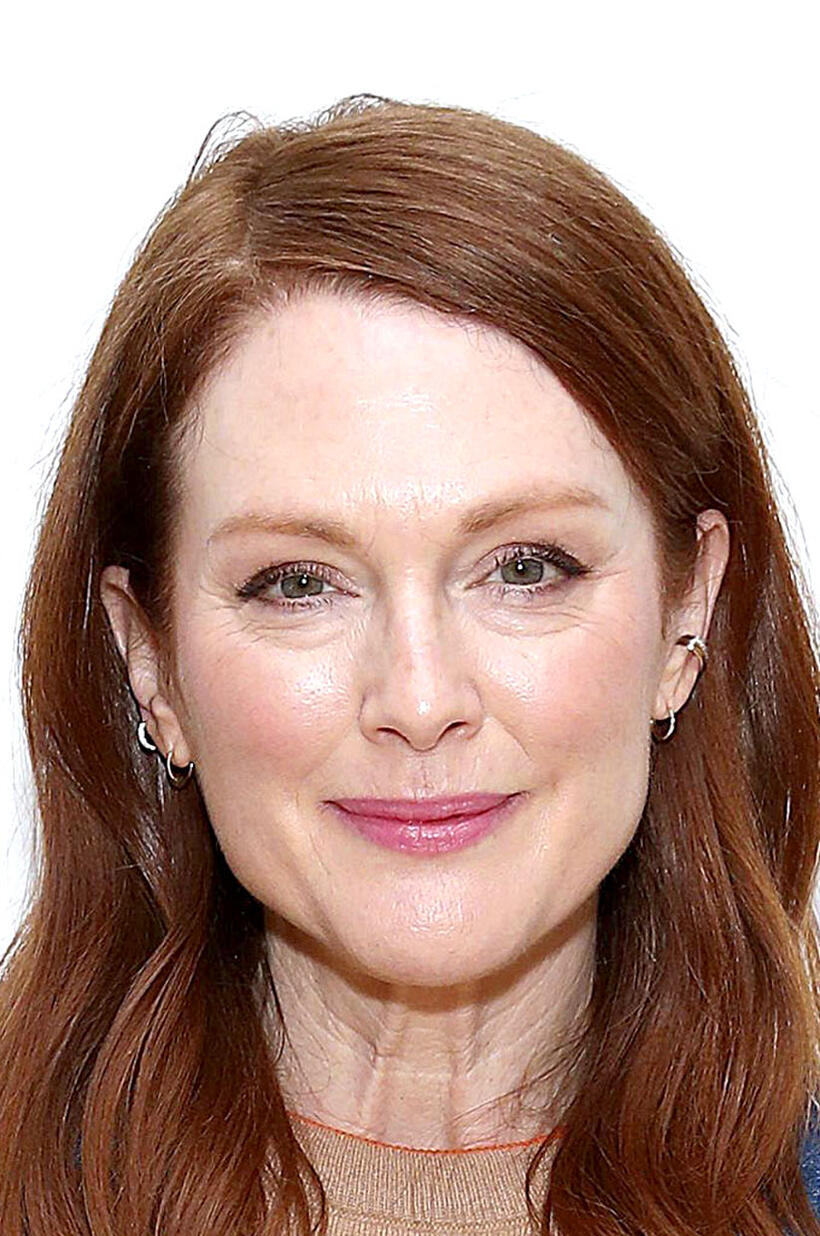 Julianne Moore at the Tory Burch Fall Winter 2020 show in New York City.