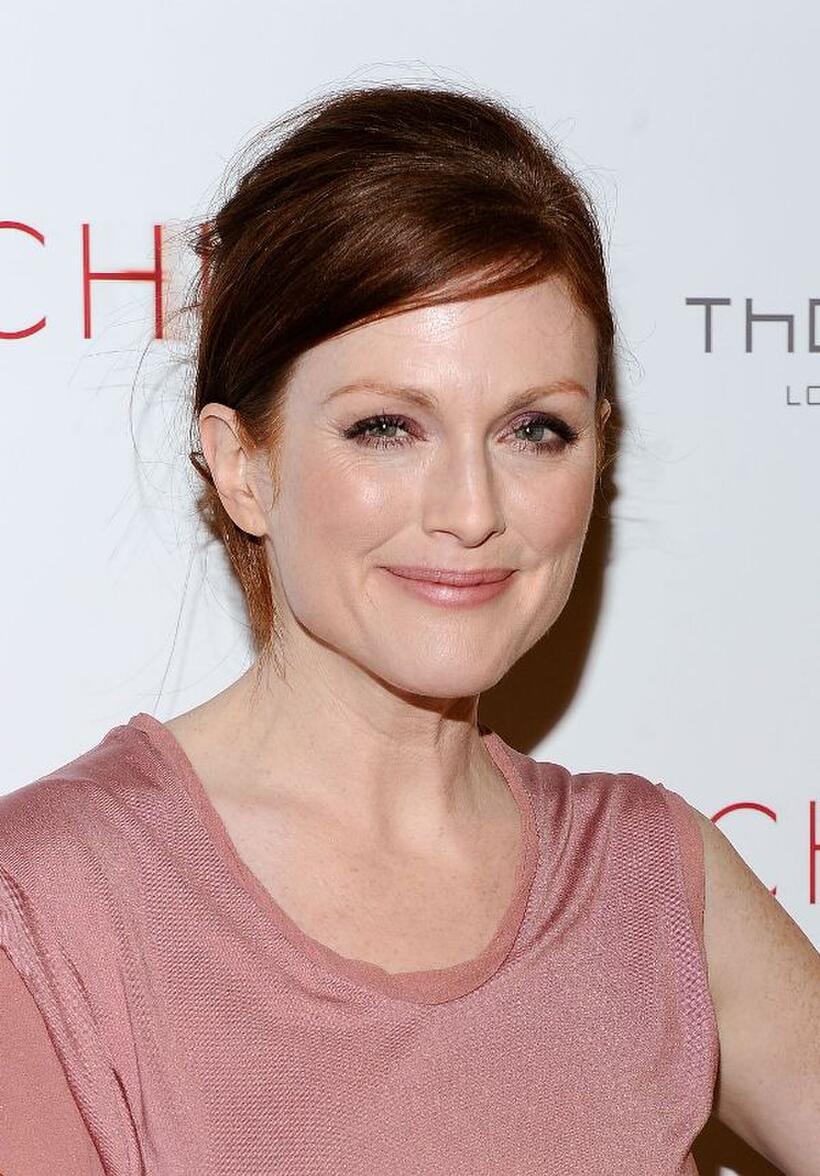 Julianne Moore at the New York premiere of "Chloe."