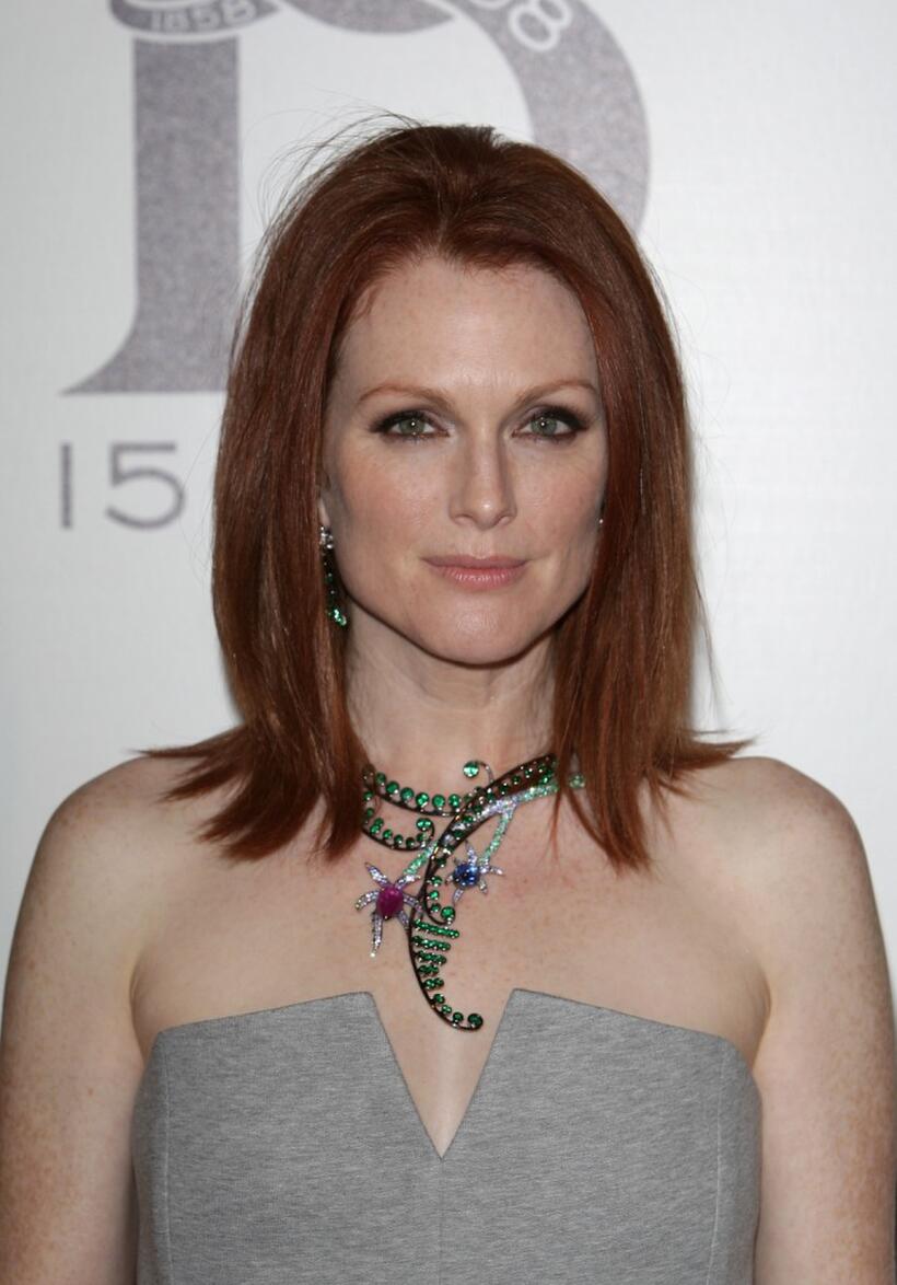 Julianne Moore at the 150th Anniversary dinner of Boucheron.