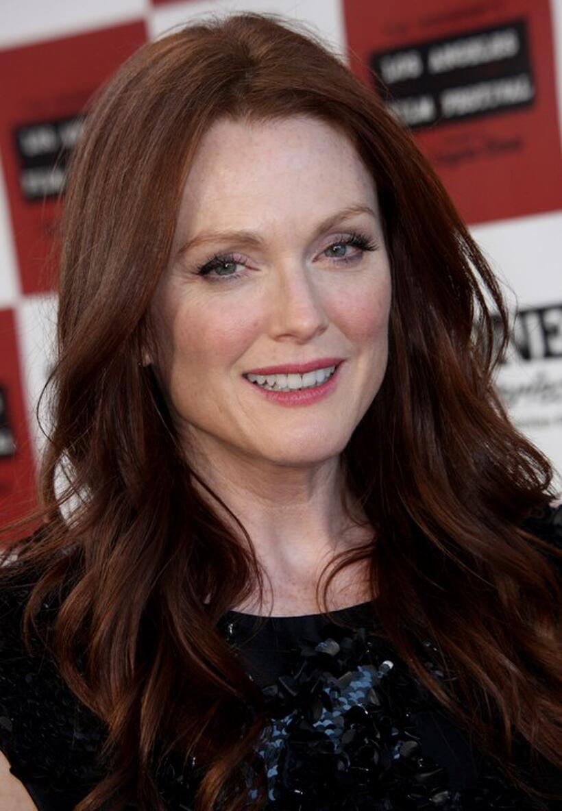 Julianne Moore at the California premiere of "The Kids Are All Right."