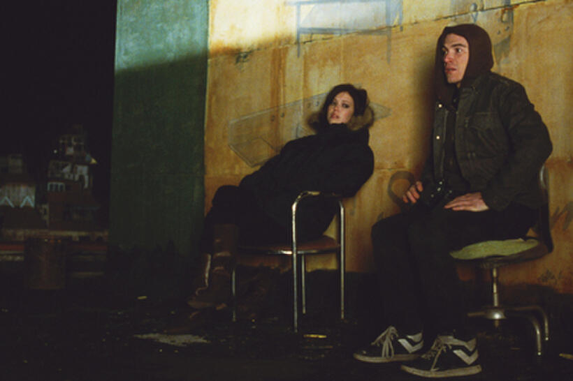 Mandy Moore and Billy Crudup in "Dedication."