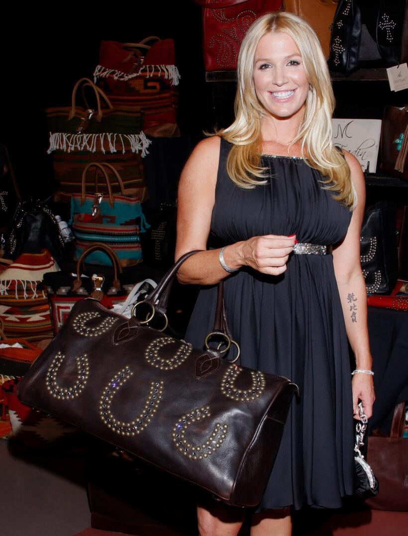 Poppy Montgomery at the Backstage Creations celebrity retreat during the 43rd Academy of Country Music Awards.