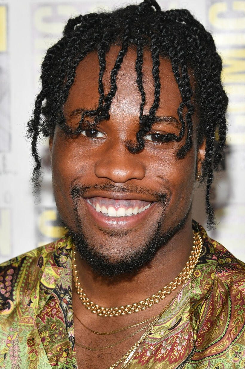 Shameik Moore during Comic-Con International 2018 in San Diego, Caliornia.