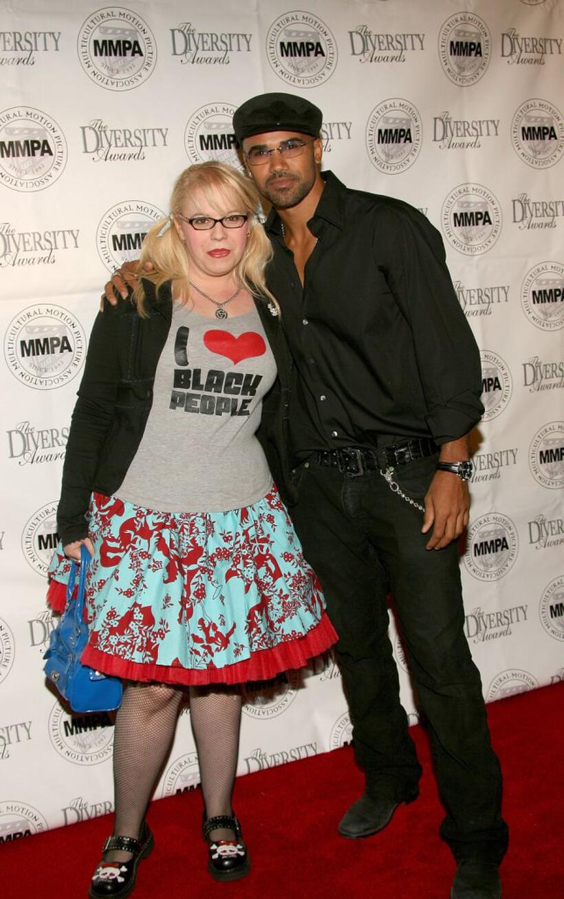 Kirsten Vangsness and Shemar Moore at the 14th Annual Diversity Awards.