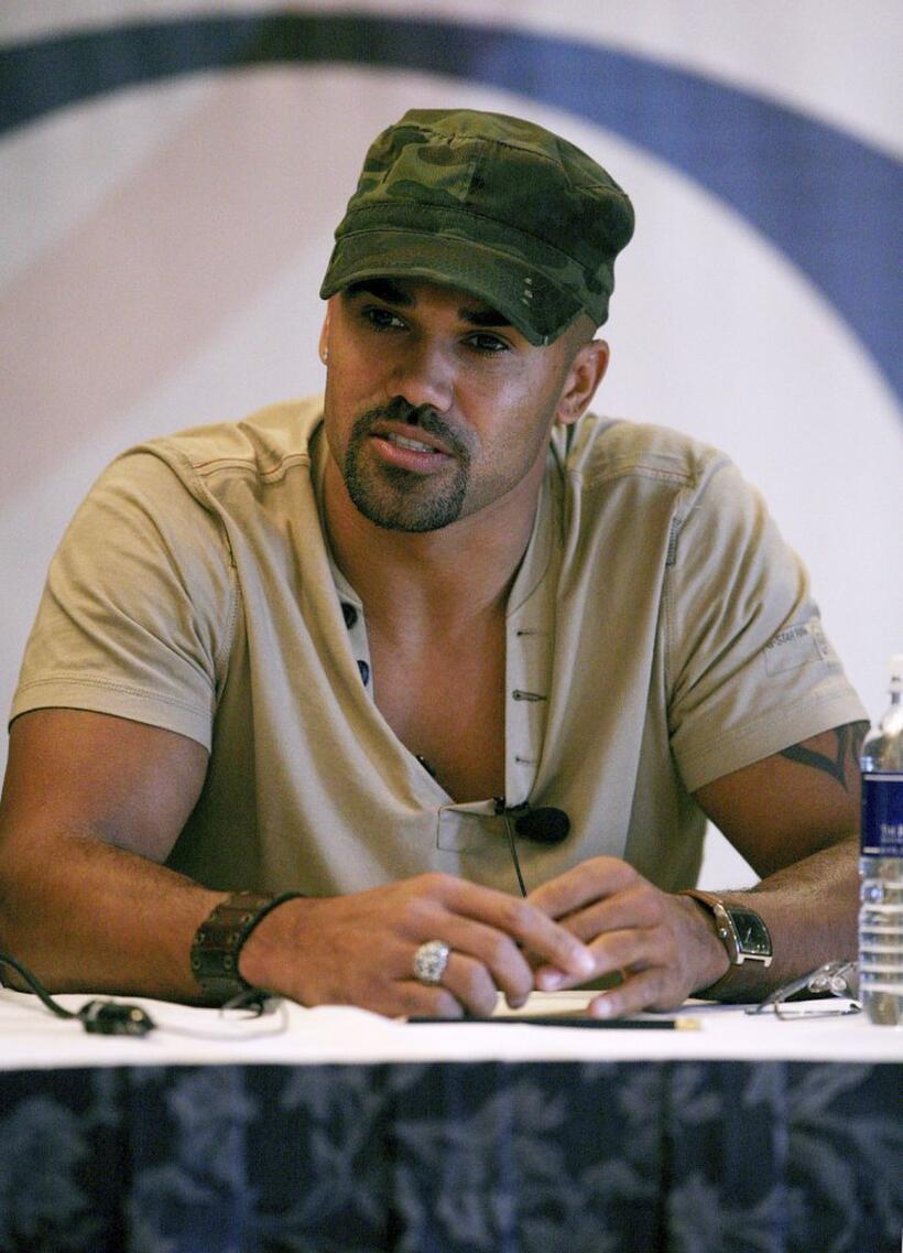 Shemar Moore at the 2007 Winter Television Critics Association Press Tour.