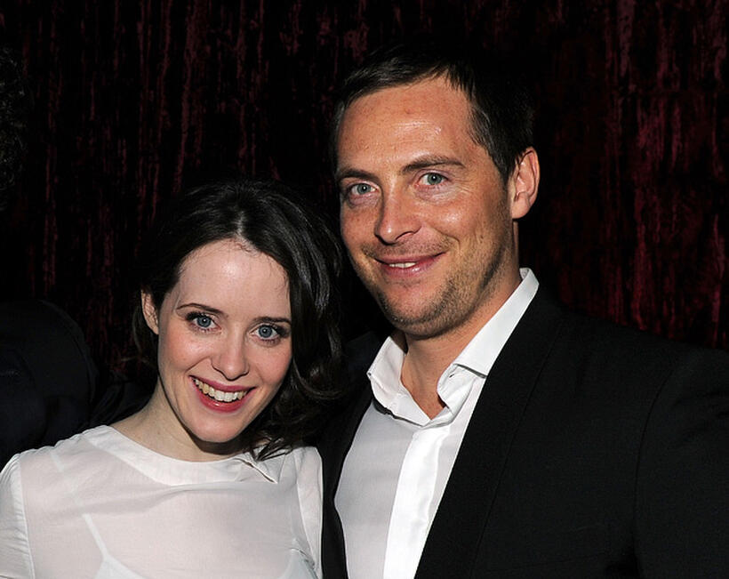 Claire Foy and Stephen Campbell Moore at the after party of New York premiere of "Season of the Witch."