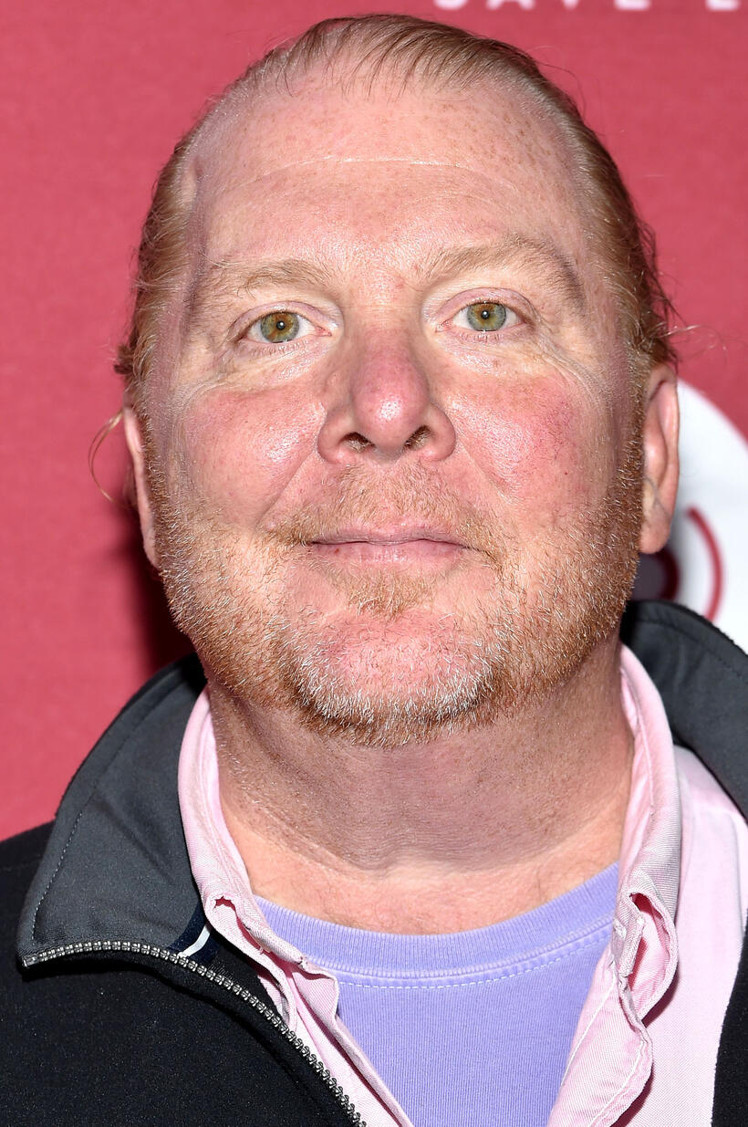 Mario Batali at The (RED) Supper in New York City.