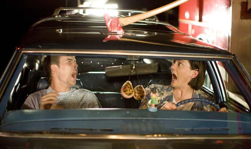 Zach Cregger and Trevor Moore in "Miss March."