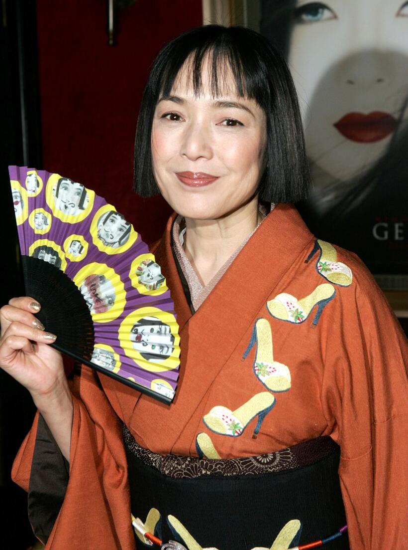 Kaori Momoi at the New York premiere of "Memoirs Of A Geisha."
