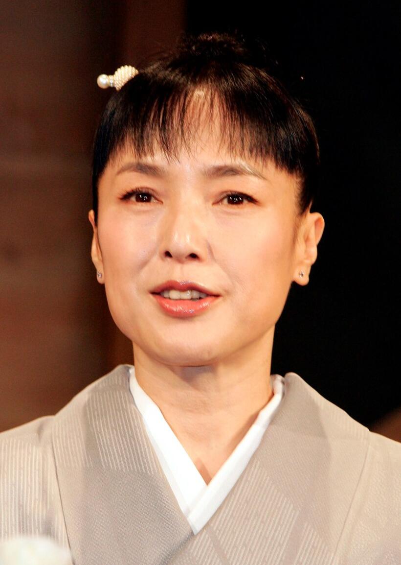 Kaori Momoi at the promotion of "Sukiyaki Western Django."