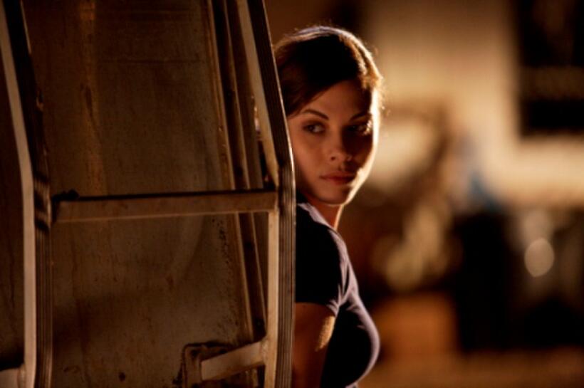 Julie Mond as Merideth Cole in "Exit Speed."