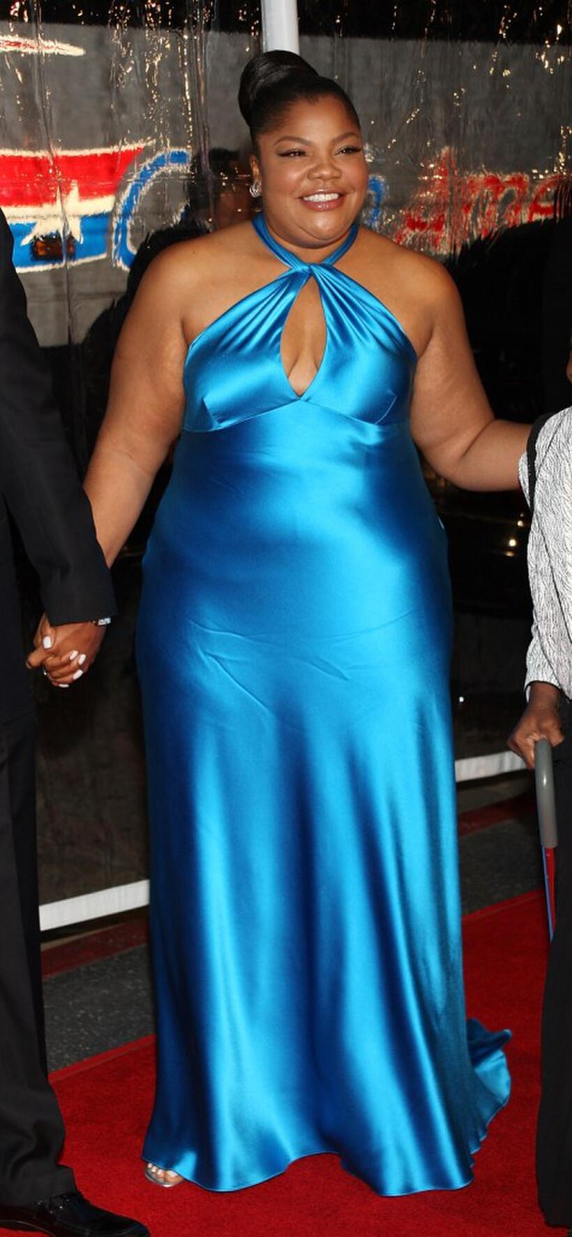 Mo'nique at the premiere of "Welcome Home Roscoe Jenkins."