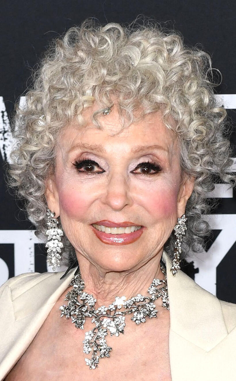Rita Moreno at the Los Angeles premiere of "West Side Story".