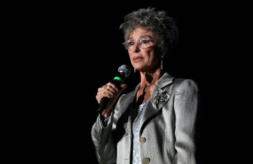 Rita Moreno at the Lili Claire Foundation 10th annual benefit dinner and auction.