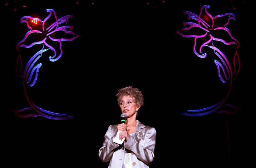 Rita Moreno at the Lili Claire Foundation 10th annual benefit dinner and auction.