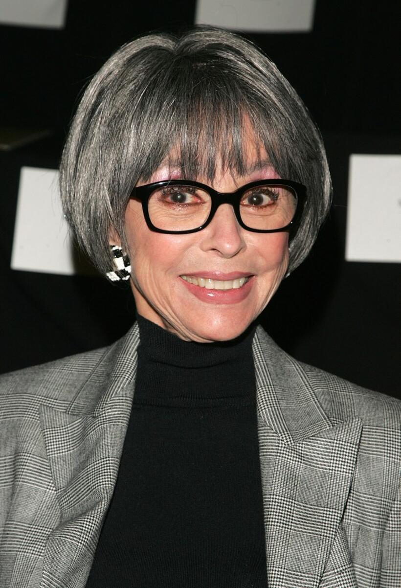 Rita Moreno at the Michael Kors Fall 2007 fashion show during Mercedes-Benz Fashion Week.