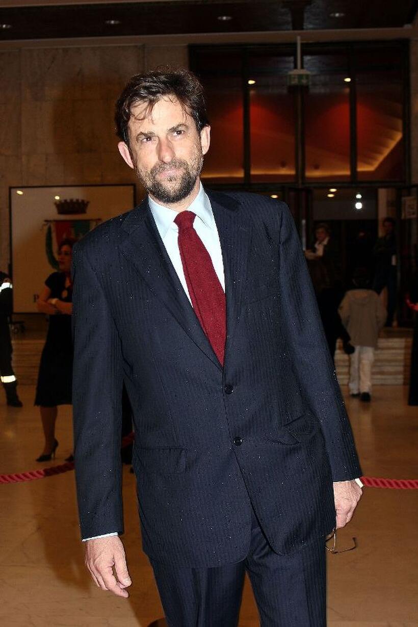 Nanni Moretti at the Italian Film Academy's 50th David di Donatello Awards Ceremony.