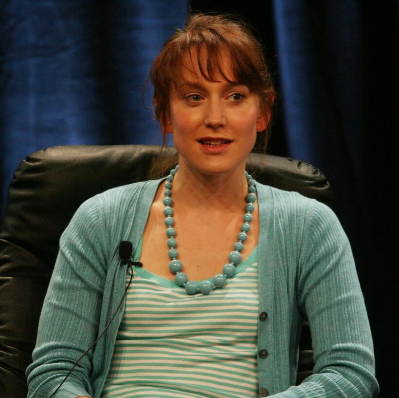 Hattie Morahan at the PBS portion of the Television Critics Association Press Tour.