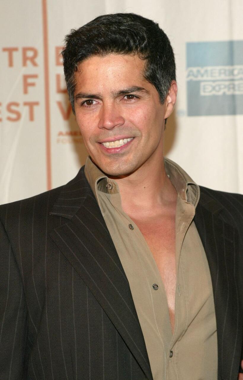 Esai Morales at the Tribeca Film Festival screening of "Raising Helen".