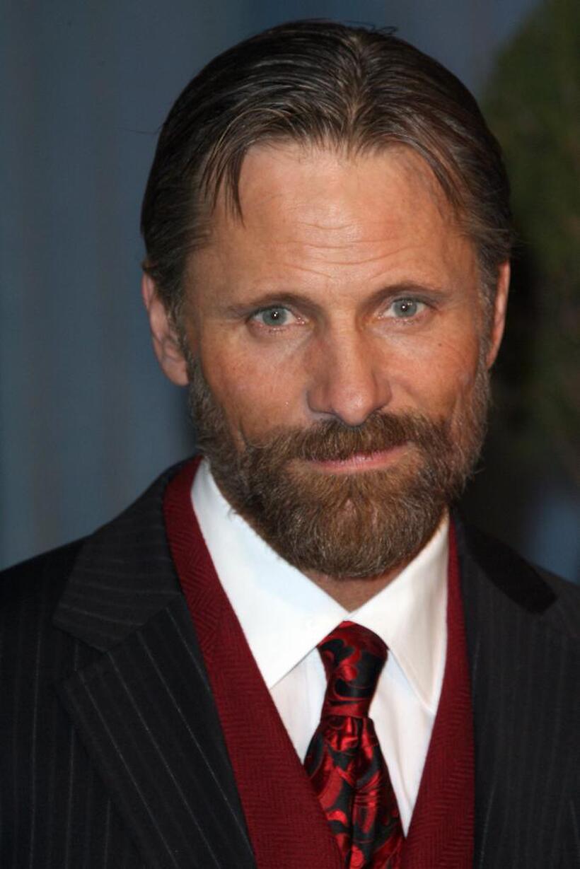 Viggo Mortensen at the annual Academy nominees luncheon.