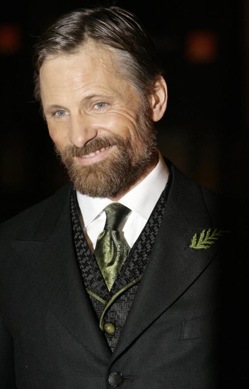 Viggo Mortensen at the British Academy of Film and Television Awards.