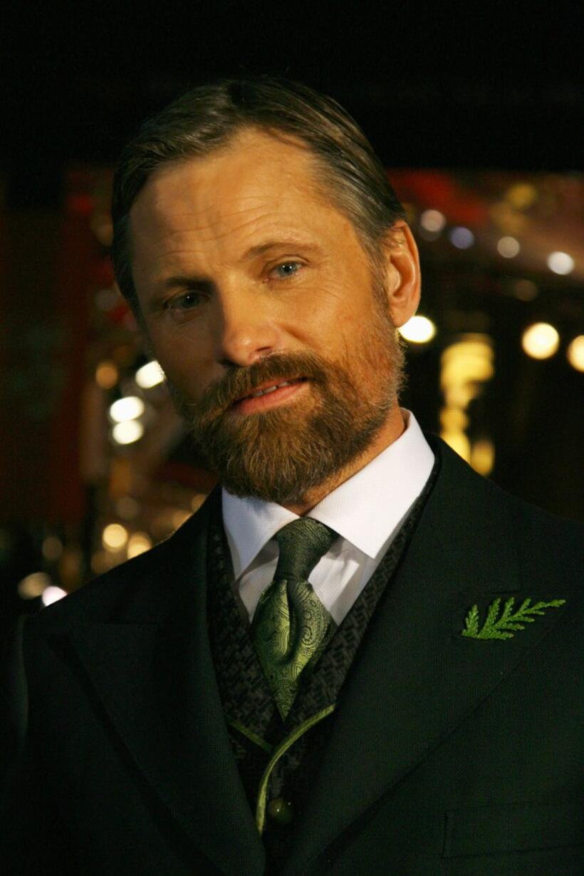 Viggo Mortensen at the Orange British Academy Film Awards.
